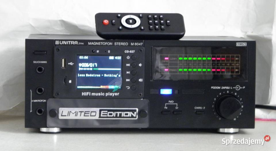 Unitra PILOT korektor MP3 analizator RADIO USB Krotoszyn