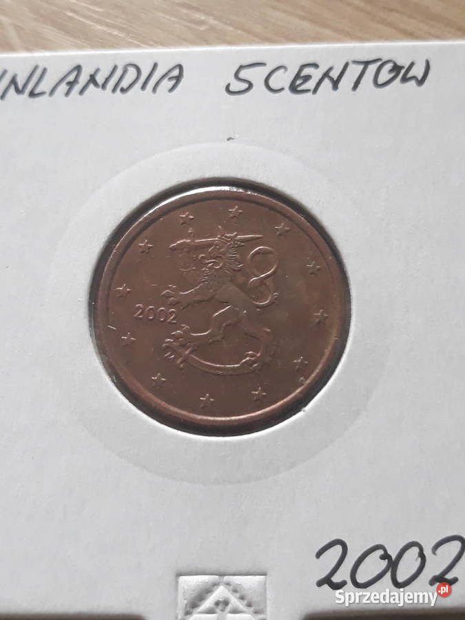 5 Eurocentów Finlandia 2002 r Konin sprzedam