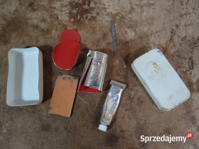 pudełko na łatki MZ ES org DDR Żary
