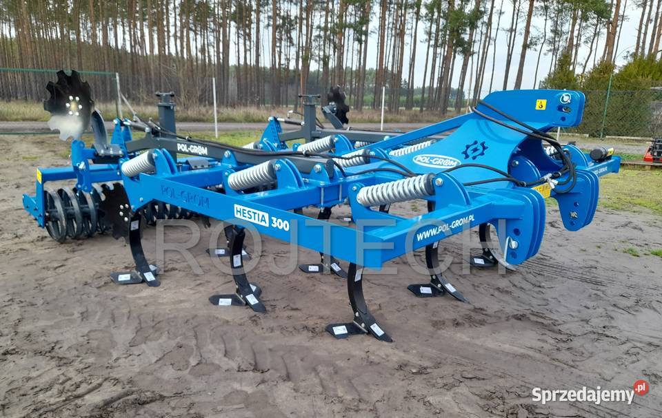 Agregat do uprawy bezorkowej szerokość 3 metry Ełk