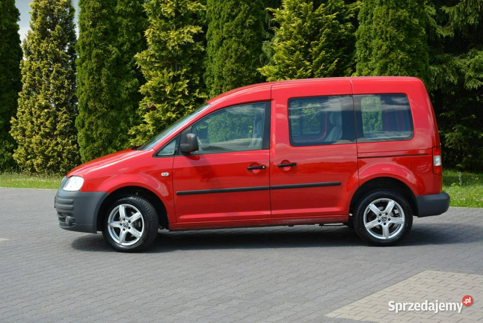 Volkswagen Caddy 14MPI Maxi Life Klimatronic z elektryczne lusterka Ostrów Mazowiecka sprzedam