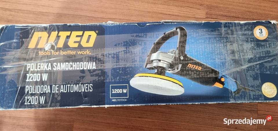 Polerka samochodowa Niteo 1200 W nowa Jastrzębie-Zdrój sprzedam