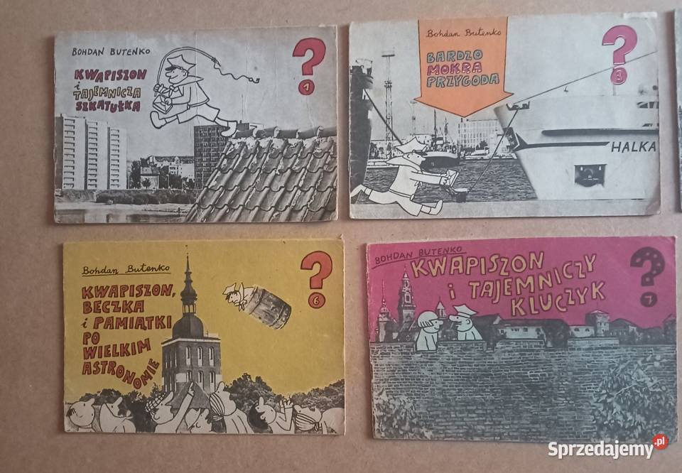 Butenko Kwapiszon 1 3 4 5 6 7 8 to wydanie I Komiksy Katowice