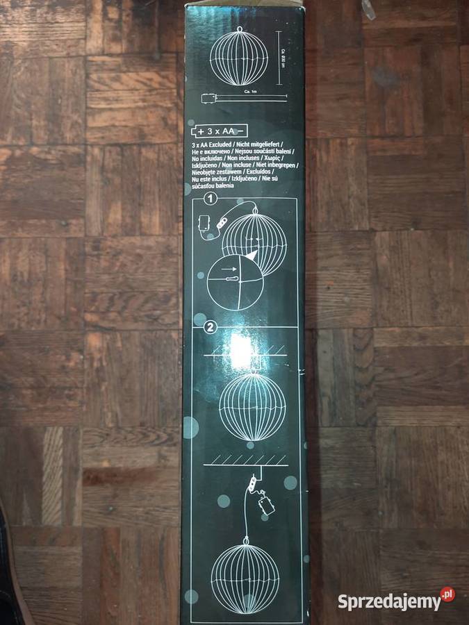 Kula Świetlna Lampki 140 LED Multi Color Lublin