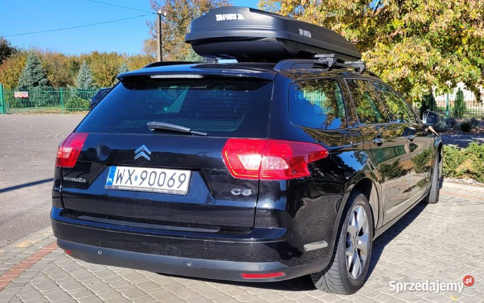 Citroen C5X7 22 czarny mazowieckie Warszawa sprzedam