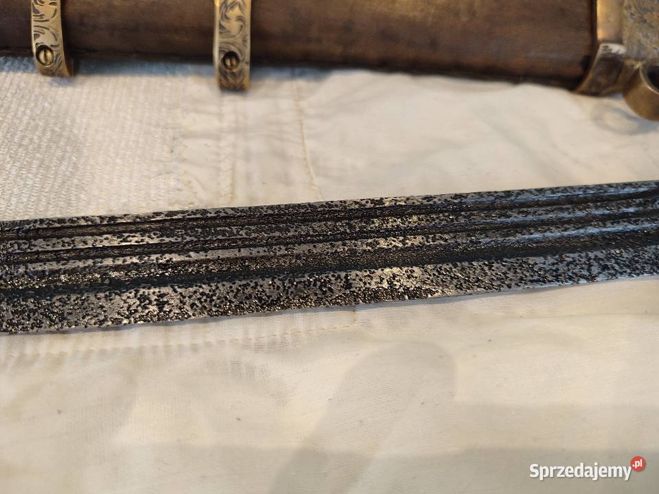 Piękna szabla carska oficerska dragonka Łódź