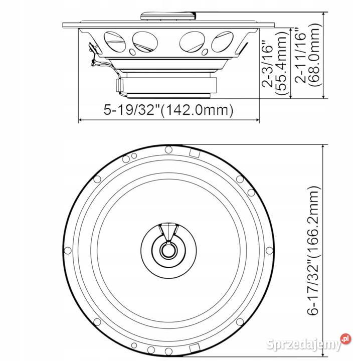 Głośniki samochodowe JBL Stage2 65F 480W 60W RMS Łuszczów Drugi