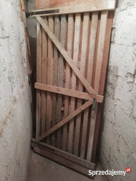 drzwi 90x210 z zawiasami kompletnymi Lubań sprzedam