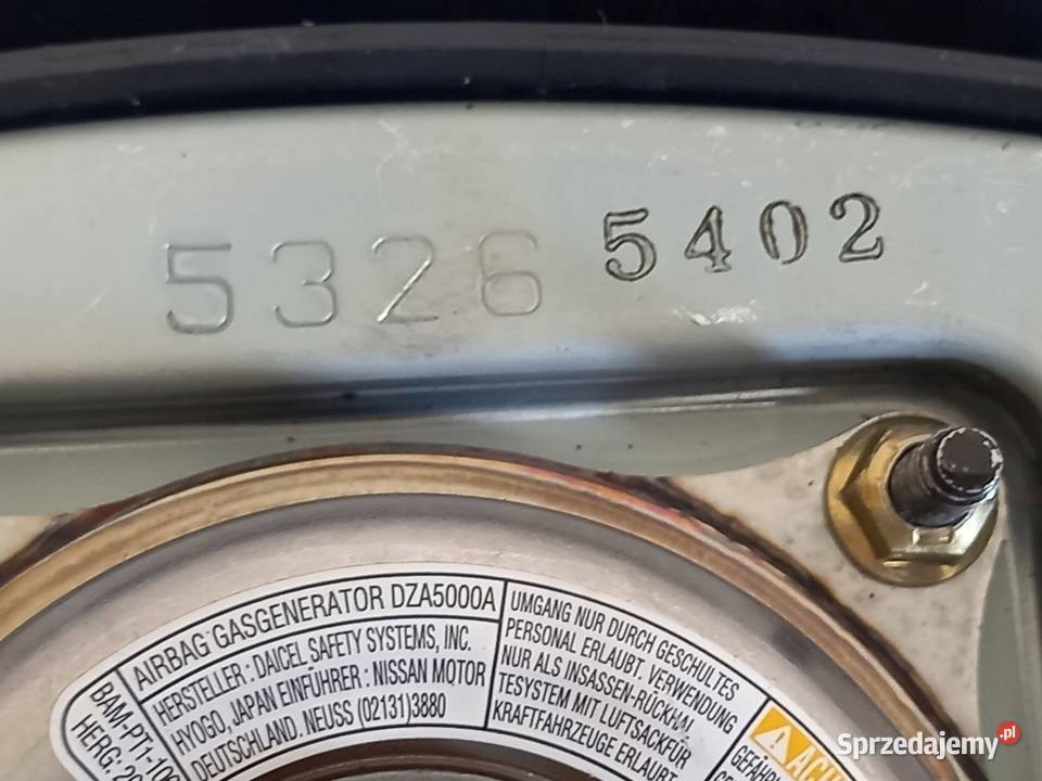 NISSAN MURANO Z50 05r AIRBAG poduszka kierowcy Poduszki powietrzne Kielce