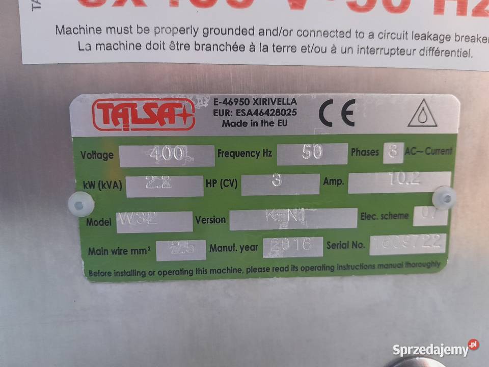 Wilk masarski Talsa 3298 Biznes i Przemysł