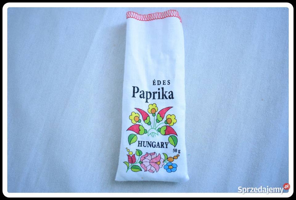 Hungary Węgry woreczek papryczce dekoracyjny Płock