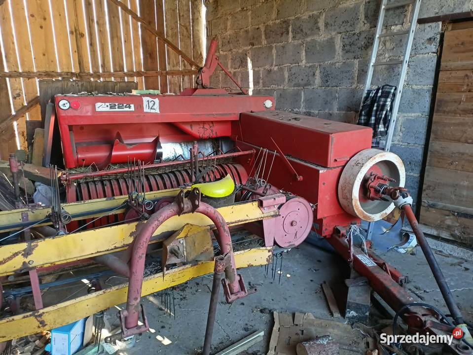 Prasa kostkująca Sipma z224 1988r podkarpackie Hucisko