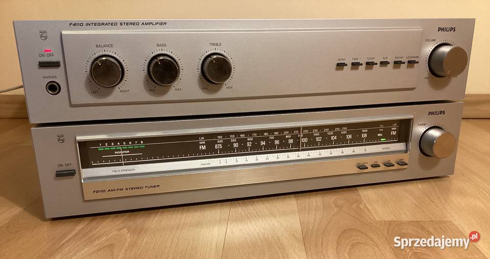 PHILIPS Wzmacniacz F4110 Tuner F2110 SPRAWNY Gdynia