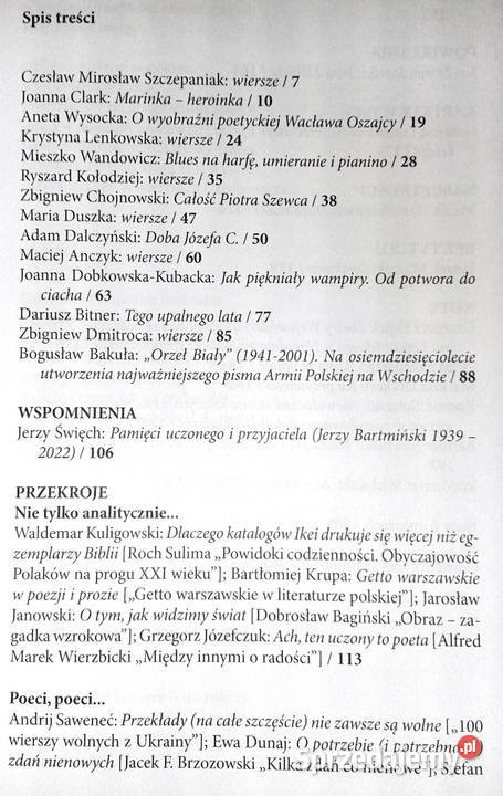 Akcent literatura i sztuka Kwartalnik 4 170 2022 lubelskie