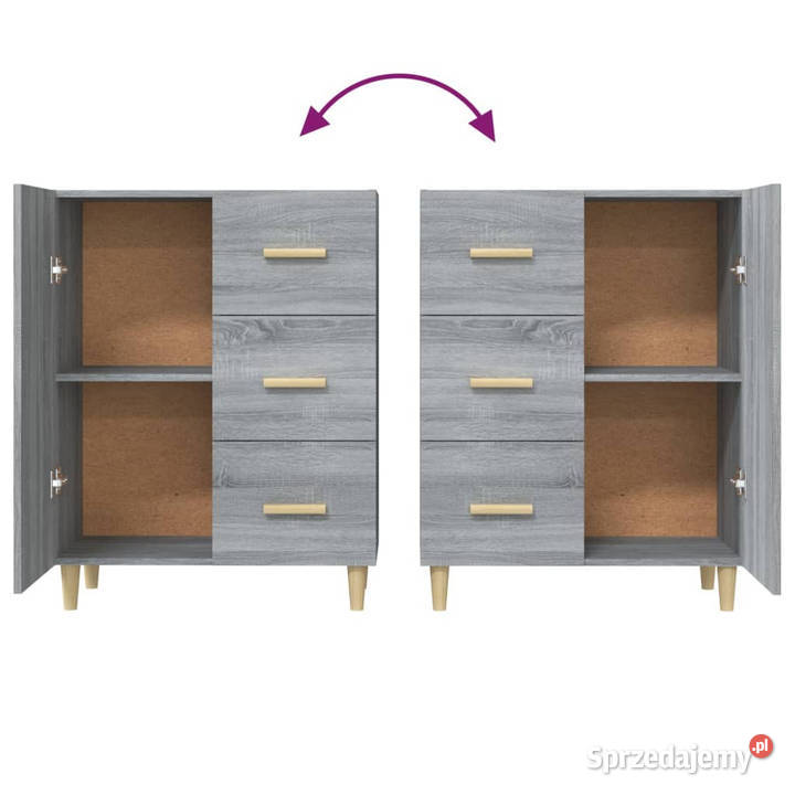 Szafka szary dąb sonoma 695x34x90 materiał Warszawa