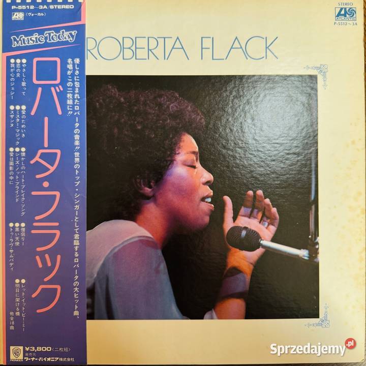 Roberta Flack Roberta Flack NMEX Japan Obi 2 LP małopolskie Kraków