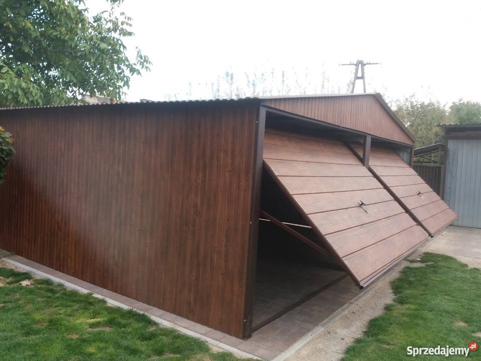 Garaże blaszane 4x6 wszystkie wymiary PRODUCENT