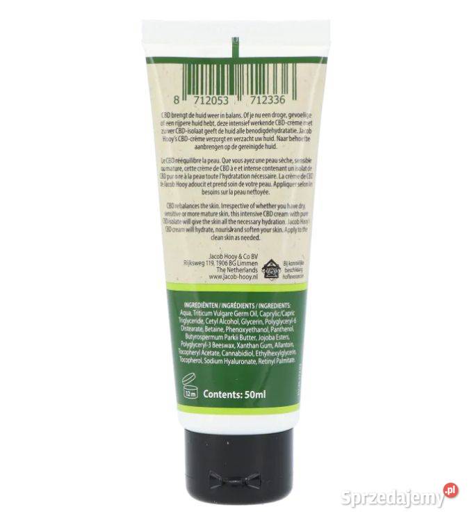 Jacob Hooy CBD Krem 50ml łódzkie Łódź