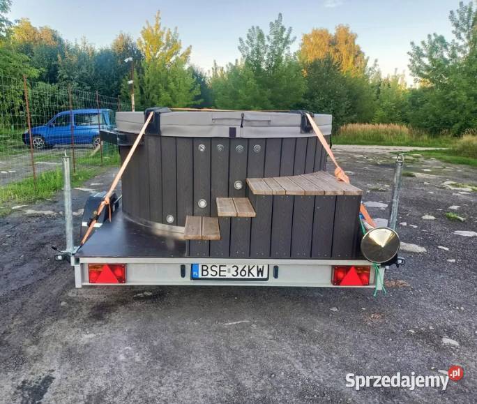 Balia bania mobilna jacuzzi przyczepa pokrywa podkarpackie Rzeszów