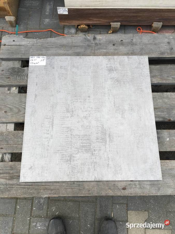 Gres płytka podłogowa szara 596x596 made in Płytki podłogowe mazowieckie Reguły