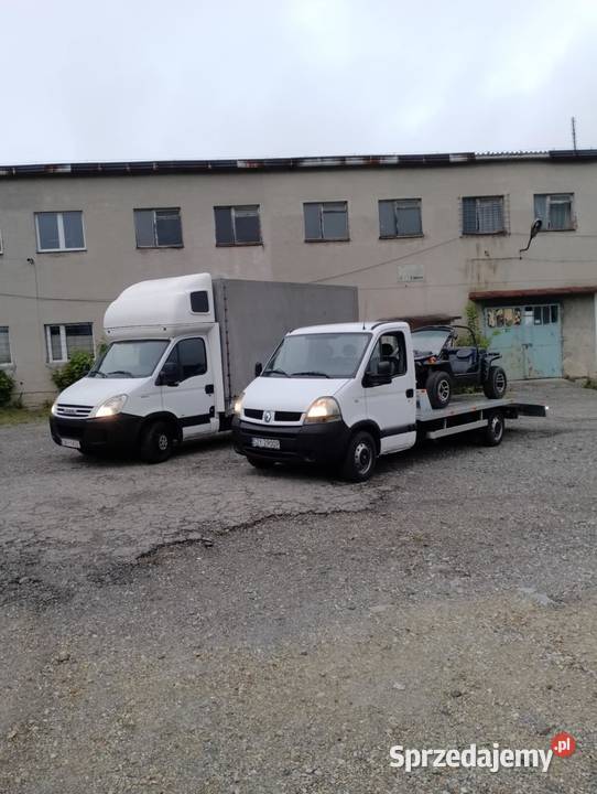 Usługi transportowe laweta bus 35t Transport specjalistyczny Żywiec