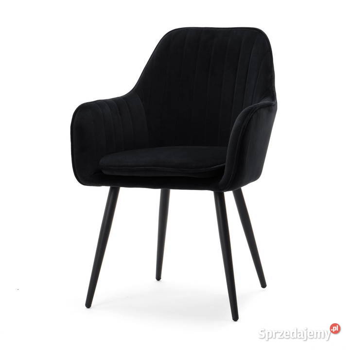 Czarne Krzesło Emilia Wysyłka 24H Dostawa 0 sprzedam