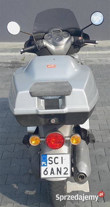 Wyjątkowa Aprilia Scarabeo 125 GT ROTAX zadbana automatyczna Aprilia śląskie Cieszyn