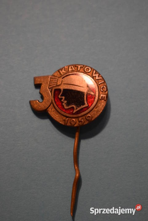 Odznaka 3 zjazd górnictwa 1959 Katowice Chełmno