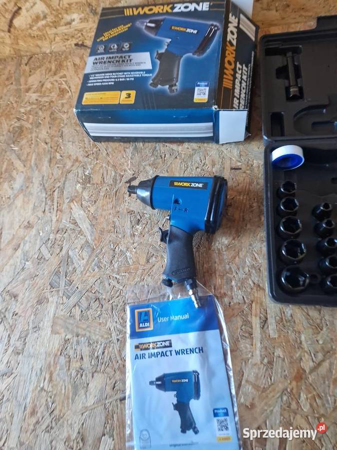 Workzone pneumatyczny klucz 12 udarowy 310 Nm Głogowa