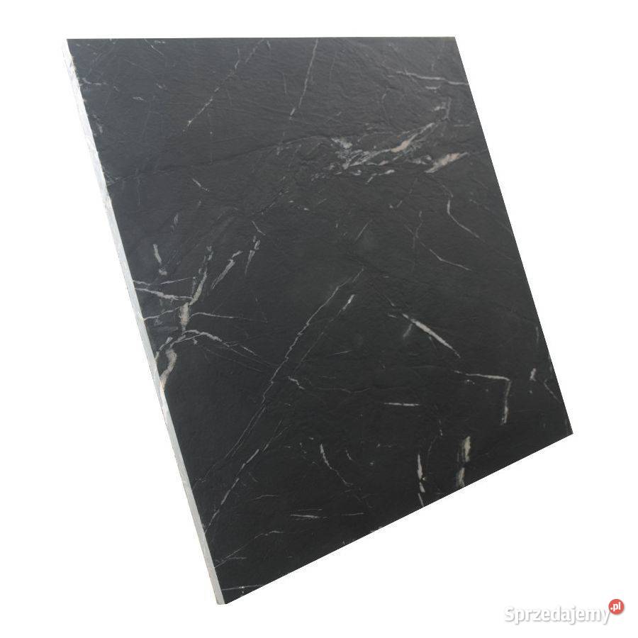 Płytka marmurowa Marine Black leather 60x60x16 Kraków