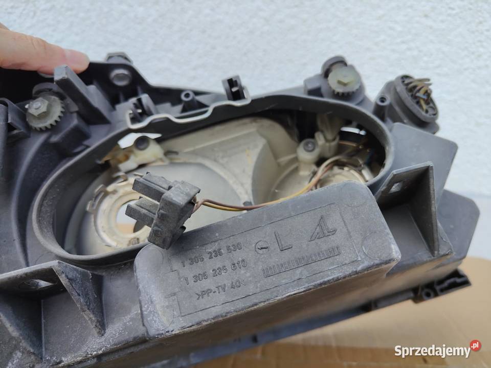 Lampa lewa VW Sharan 1 LIFT halogen obudowa