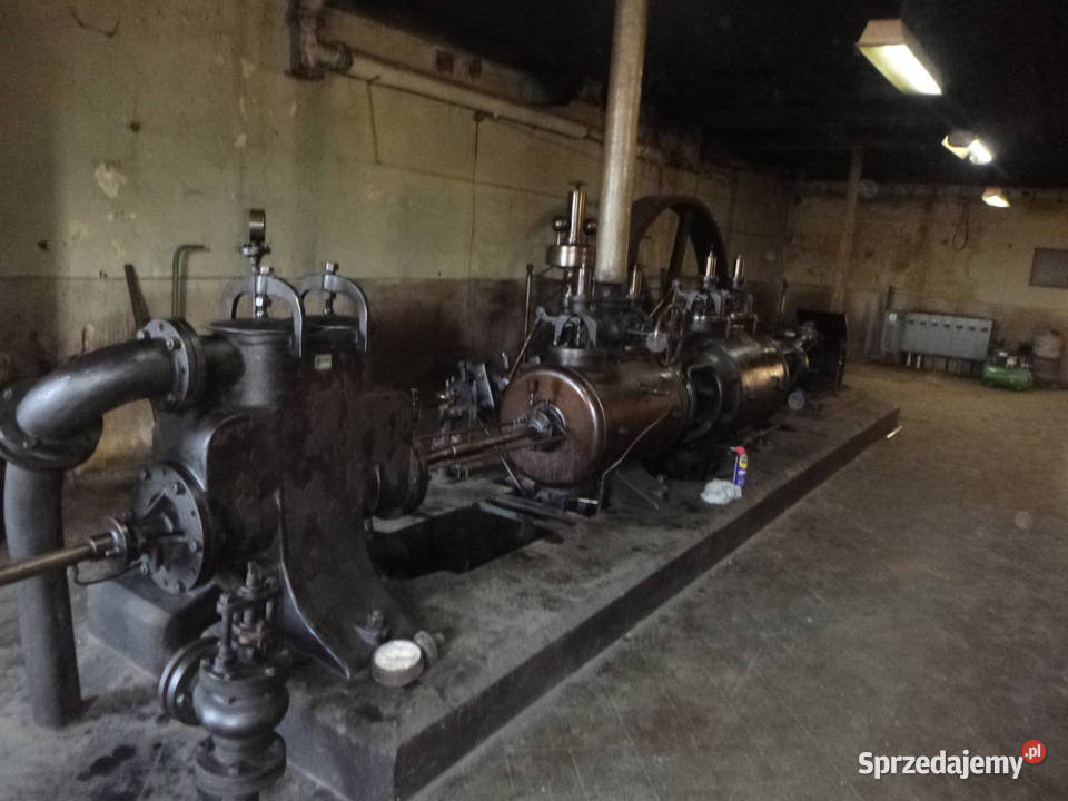 MASZYNA PAROWA HCEGIELSKI 1908 KOMPLETNA SPRAWNA