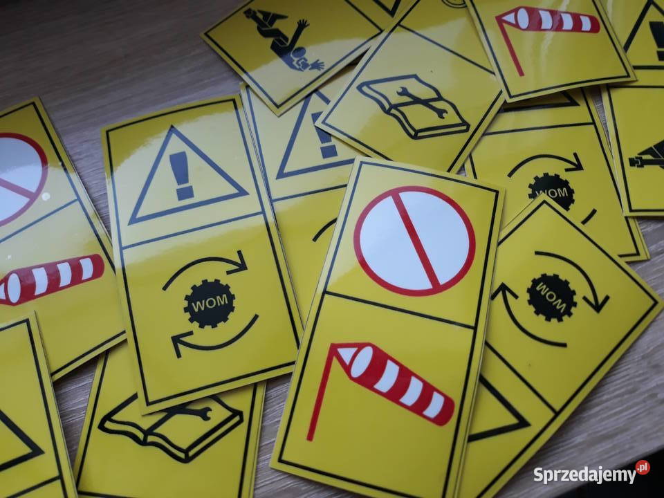 Naklejki na maszyny rolnicze Pleszew