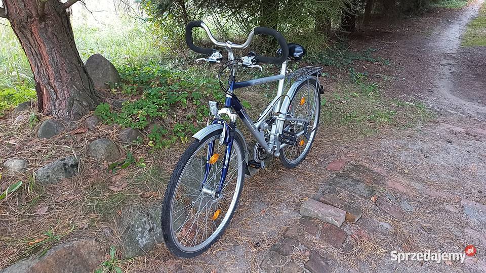 Rower Miejski Męski Trekking Star 3x8 Deore 2x Sport i Wypoczynek Wołów