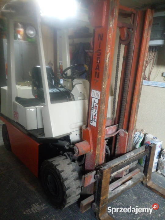 wózek widłowy Nissan śląskie Sieraków Śląski