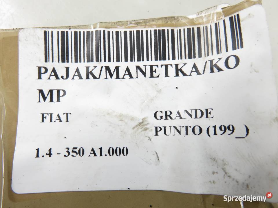 PRZEŁĄCZNIK ZESPOLONY FIAT GRANDE PUNTO 199 osobowe