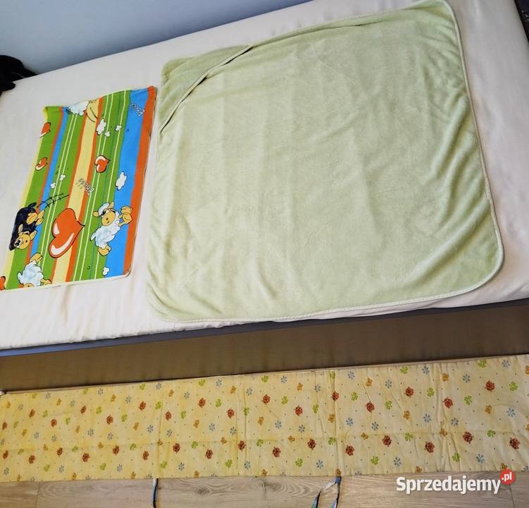 Komplet poduszka kocyk ochraniacz wielkopolskie Gajewo