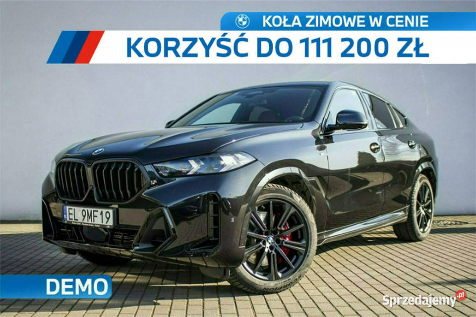 BMW X6 X6 xDrive40i Demo Koła zimowe w G06 2019 elektrochrom. lusterko wst. Łódź