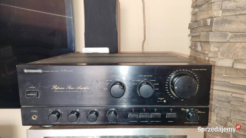Potężny wzmacniacz Pioneer A757 Mark II 2x100W Warta