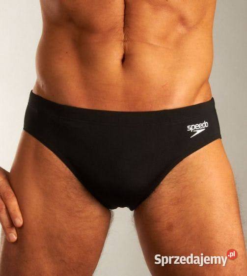 48 8 SPEEDO Slipy kąpielowe męskie czarne nowe Rozmiar XXL Szczerbice