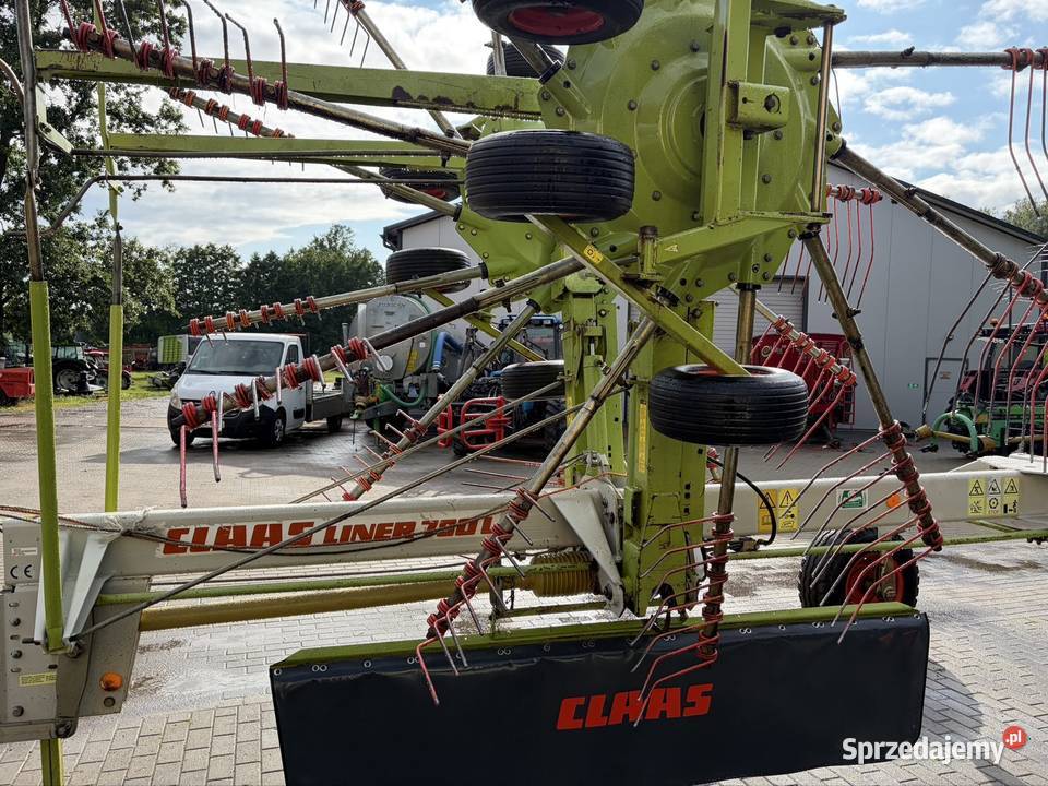 Zgrabiarka 2 karuzelowa Claas Liner 780 Myszyniec sprzedam