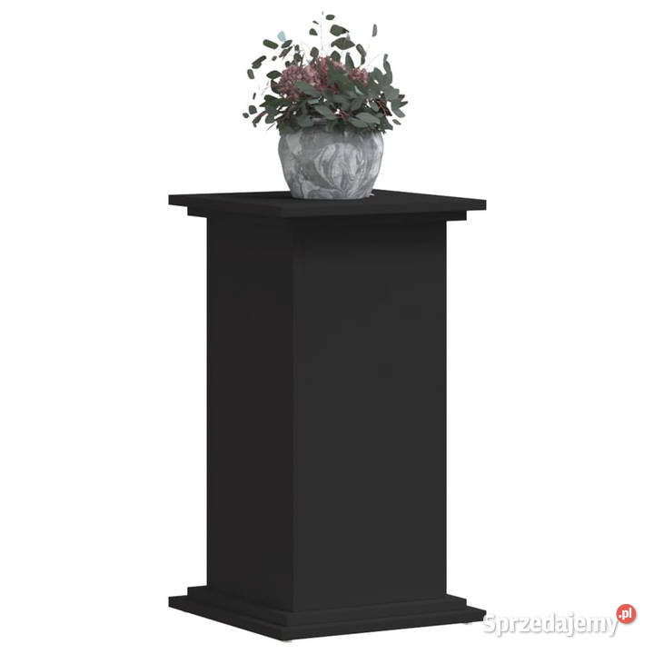 Stojak na rośliny czarny 33x33x60 materiał Warszawa