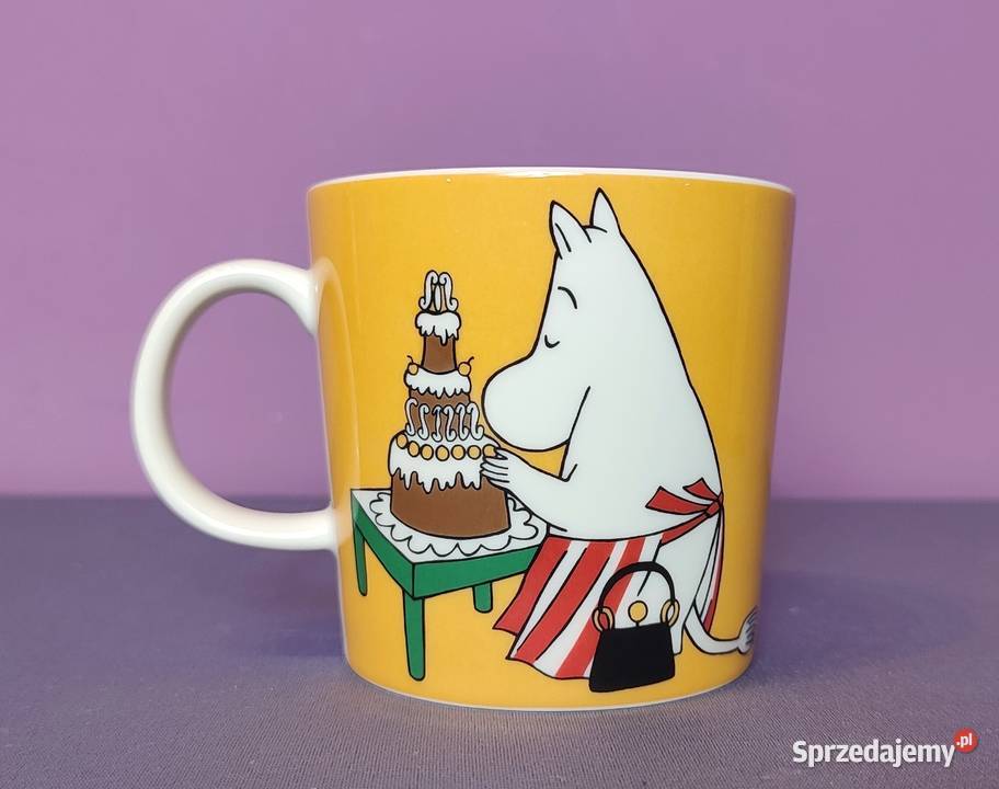 Muminki KUBEK Moomin Arabia Finland MAMA MUMINKA Wyposażenie wnętrz Jasień