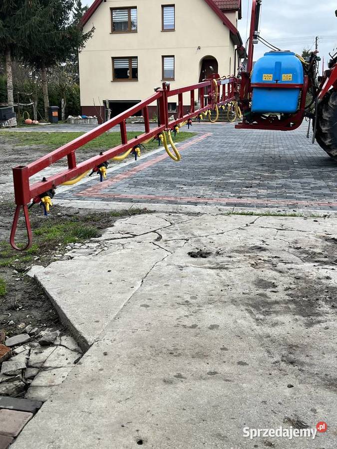 Opryskiwacz zawieszany 800l15m Biardzki stan lubelskie Sahryń sprzedam
