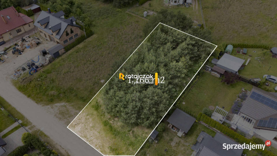 Działka do sprzedania 1166m2 Leśniewo Juliusza Sprzedaż sprzedam