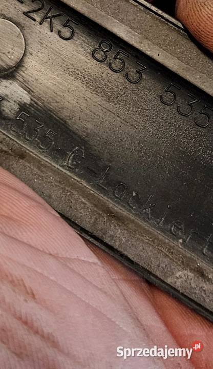 VW TOURAN CADDY LISTWA DRZWI PRAWY TYŁ PRAWA osobowe wielkopolskie Międzychód