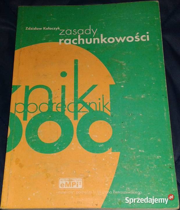 Zasady rachunkowości Zdzisław Kołaczyk Chełm