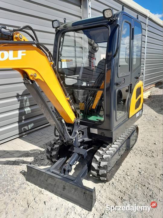 Minikoparka WOLF WE18 Nowa 2022 Serwis Gwarancja Poznań