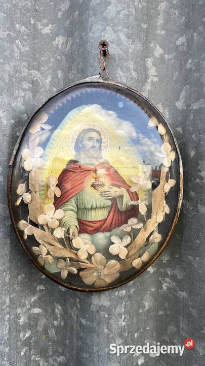 Polski obrazek szkłem łódzkie