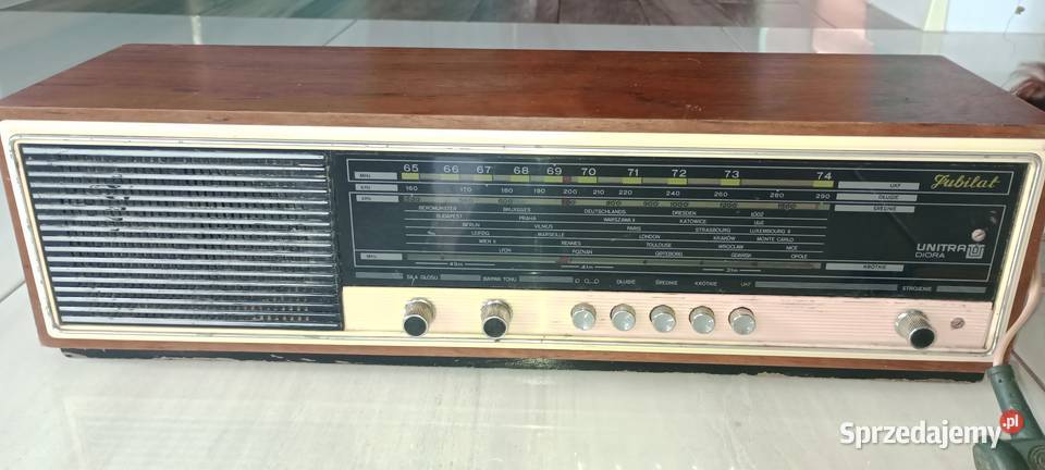 Radio UNITRA Diora Jubilat PRL Kunów